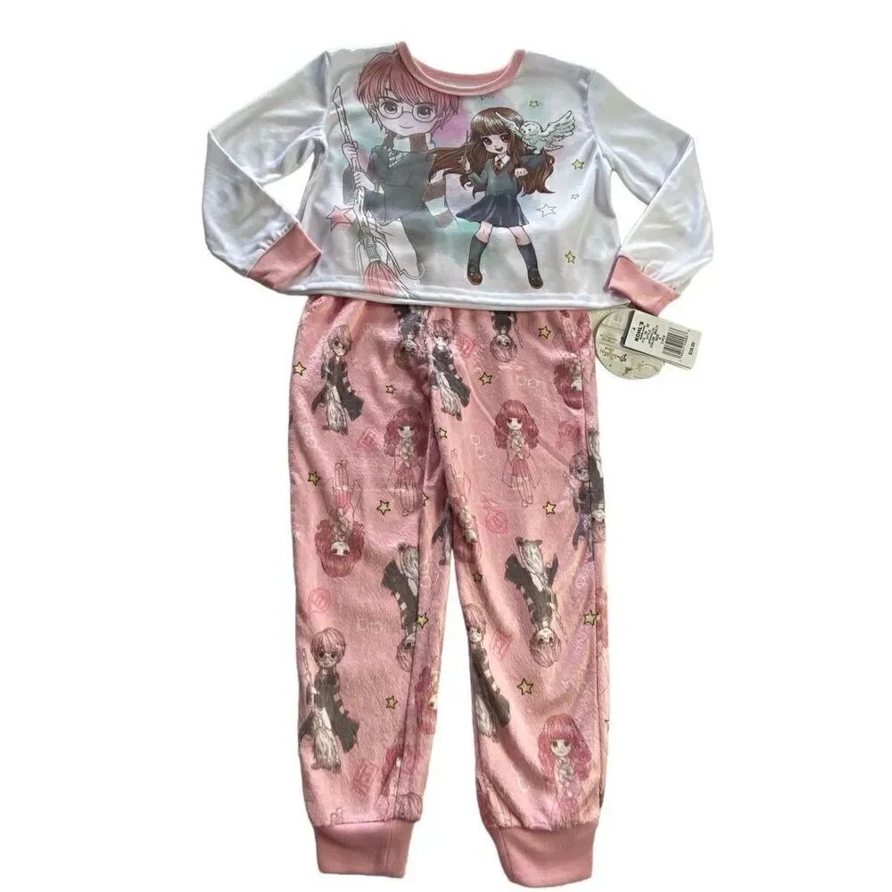 HARRY POTTER Girl’s Size 6 “Magical Harry” 2-Piece Pajama Set